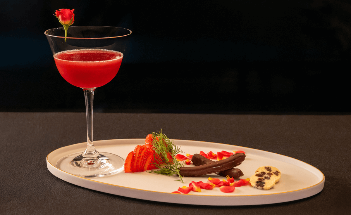 ザ バー キャッスル クリスマスカクテルプレート